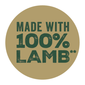 Made with 100% Lamb **
