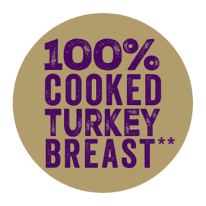 100% Cooked Turkey Breast **