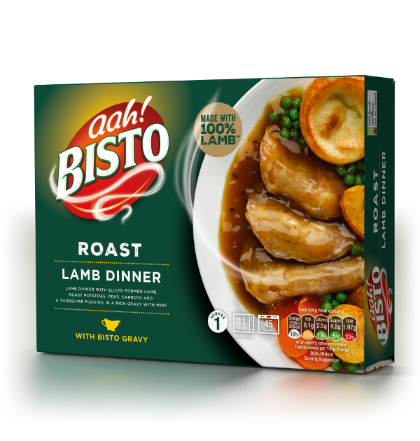 Lamb Dinner Packaging