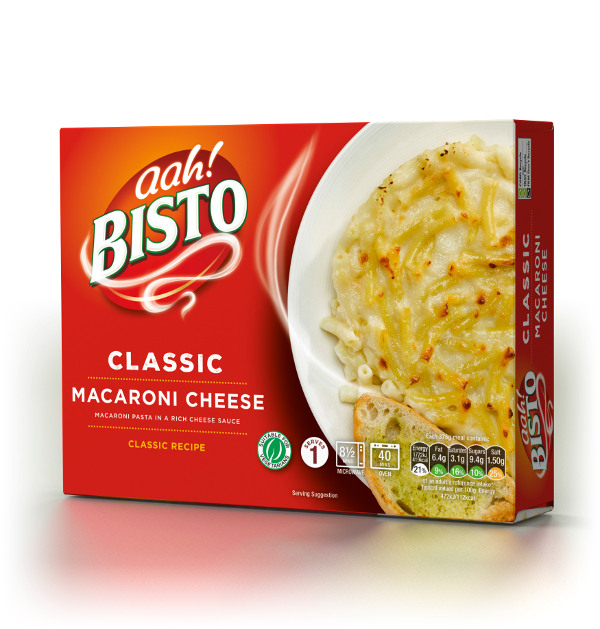 Macaroni Cheese Packaging