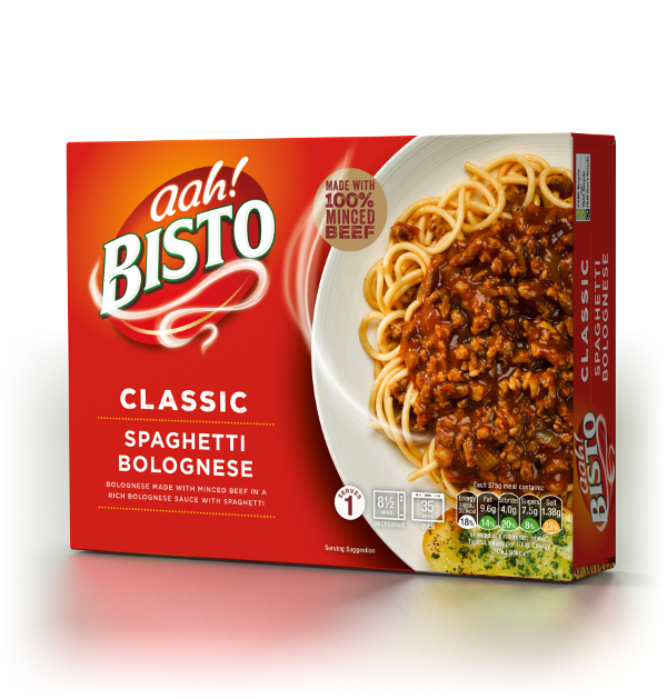 Spaghetti Bolognese Packaging